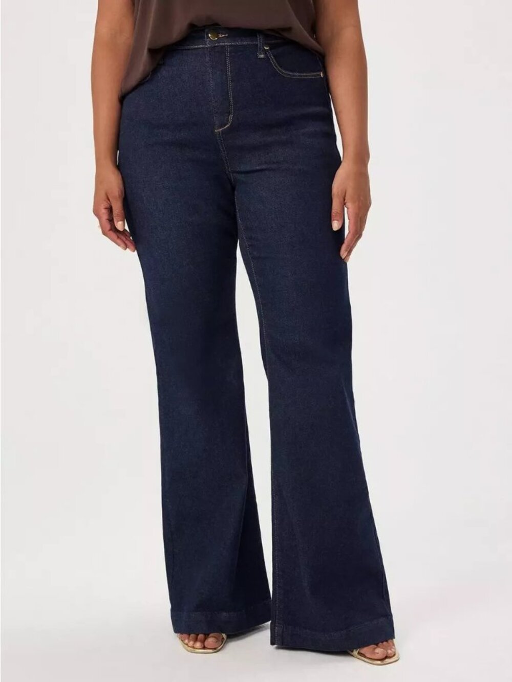 Torrid Premium Studio High Rise Flare Trouser Jeans INV#5